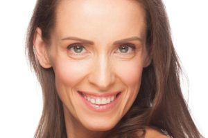 woman's face closeup
